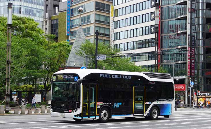 Tokyo Metropolitan Government Toyota Fuel Cell Bus F109